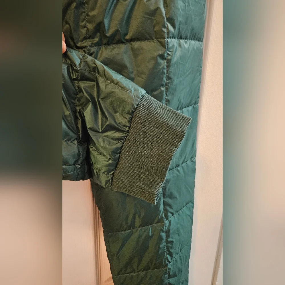Warm Green Quilted Pants - Picture 3 of 5